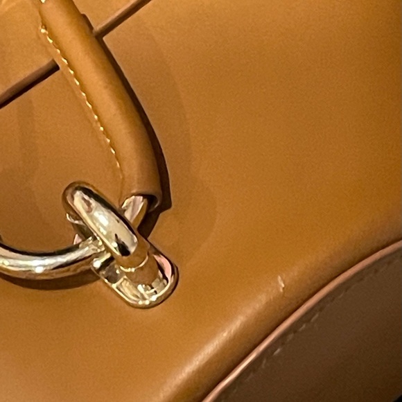 Zac Zac Posen Belay Crossbody Tan Leather Bag - Picture 10 of 10